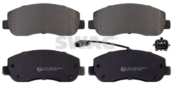 SWAG 60 91 6845 Brake Pad Set, disc brake