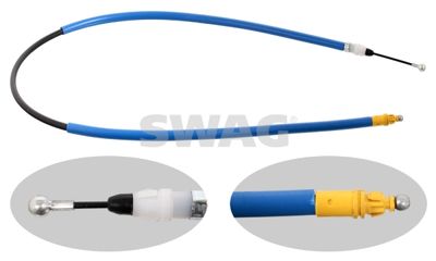 Cable Pull, parking brake SWAG 60 93 3167