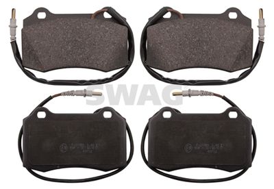 Brake Pad Set, disc brake SWAG 62 11 6165