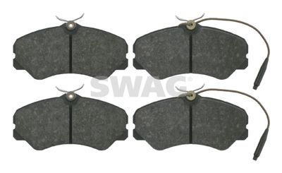 Brake Pad Set, disc brake SWAG 62 91 6049
