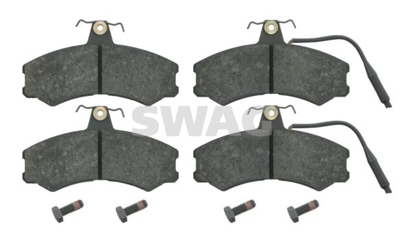 SWAG 62 91 6051 Brake Pad Set, disc brake