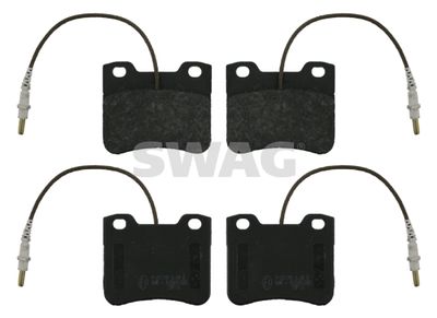 Brake Pad Set, disc brake SWAG 62 91 6243