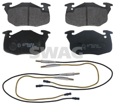 Brake Pad Set, disc brake SWAG 62 91 6291