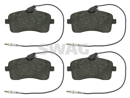 SWAG 62 91 6547 Brake Pad Set, disc brake