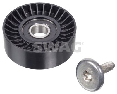 Deflection/Guide Pulley, V-ribbed belt SWAG 62 91 9357