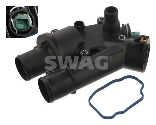 SWAG 62 93 6037 Thermostat, coolant