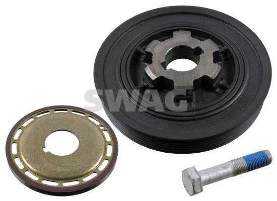 SWAG 62 93 6433 Belt Pulley, crankshaft