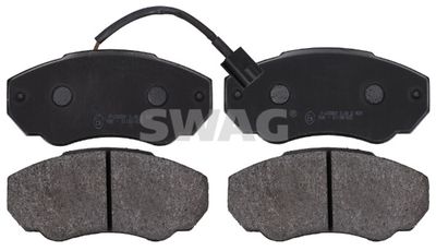 Brake Pad Set, disc brake SWAG 62 11 6049