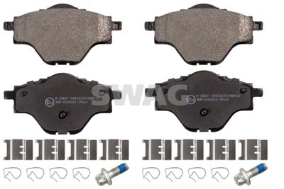 Brake Pad Set, disc brake SWAG 62 11 6242