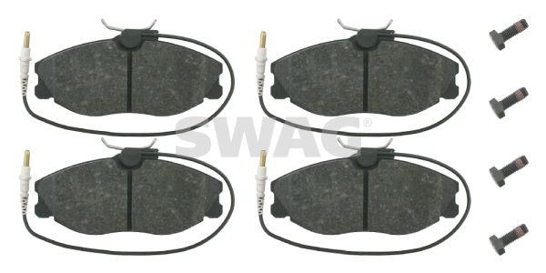 SWAG 62 91 6257 Brake Pad Set, disc brake