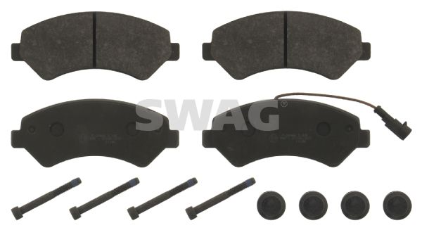 SWAG 62 91 6840 Brake Pad Set, disc brake