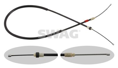 Cable Pull, parking brake SWAG 62 92 9363