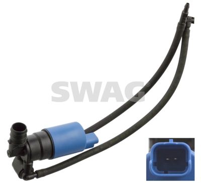 Washer Fluid Pump, window cleaning SWAG 64 10 3389