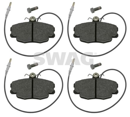 SWAG 64 91 6369 Brake Pad Set, disc brake