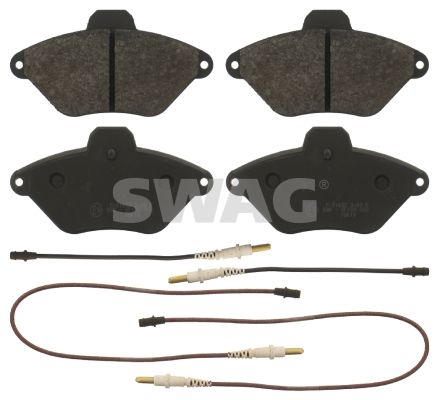 SWAG 64 91 6415 Brake Pad Set, disc brake