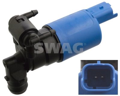Washer Fluid Pump, headlight cleaning SWAG 64 10 3392