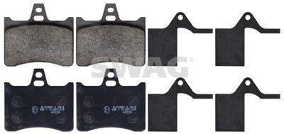 Brake Pad Set, disc brake SWAG 64 11 6035