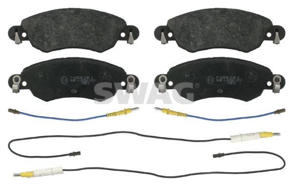 SWAG 64 91 6416 Brake Pad Set, disc brake