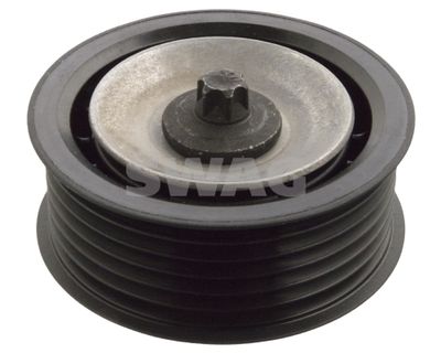 Deflection/Guide Pulley, V-ribbed belt SWAG 70 10 4075