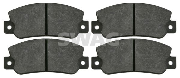 SWAG 70 91 6168 Brake Pad Set, disc brake