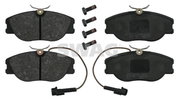 SWAG 70 91 6239 Brake Pad Set, disc brake