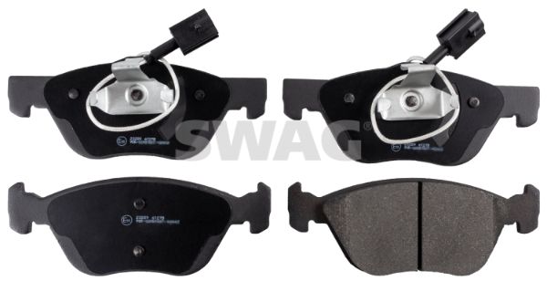 SWAG 70 91 6244 Brake Pad Set, disc brake