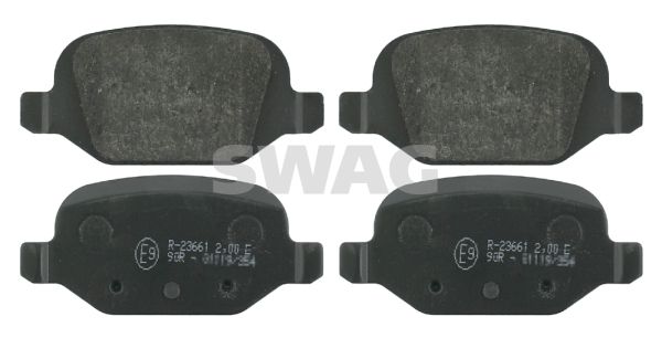 SWAG 70 91 6370 Brake Pad Set, disc brake