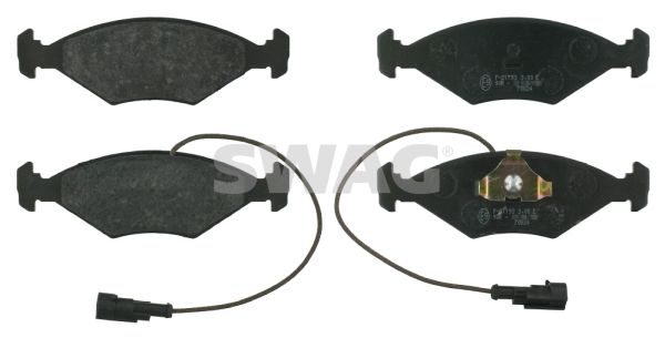 SWAG 70 91 6397 Brake Pad Set, disc brake