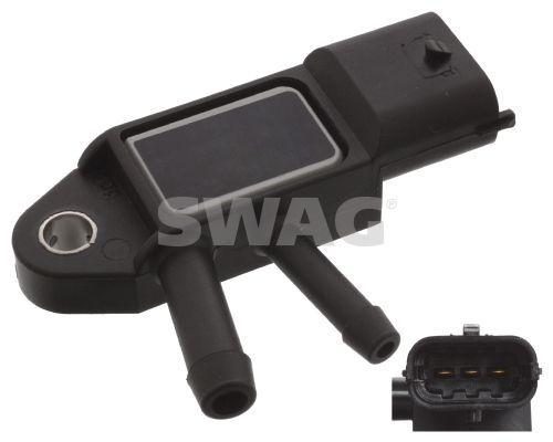 SWAG 70 94 5222 Sensor, exhaust pressure