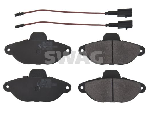 SWAG 70 91 6084 Brake Pad Set, disc brake