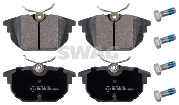 SWAG 70 91 6172 Brake Pad Set, disc brake