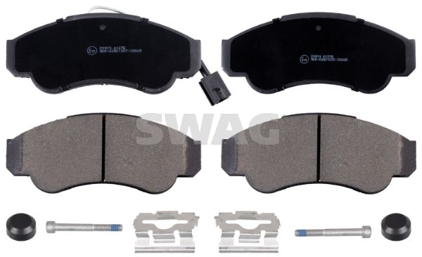 SWAG 70 91 6663 Brake Pad Set, disc brake