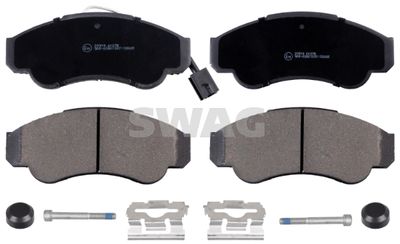 Brake Pad Set, disc brake SWAG 70 91 6663