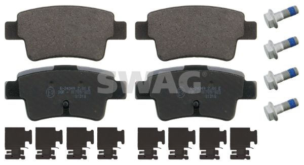 SWAG 70 91 6880 Brake Pad Set, disc brake