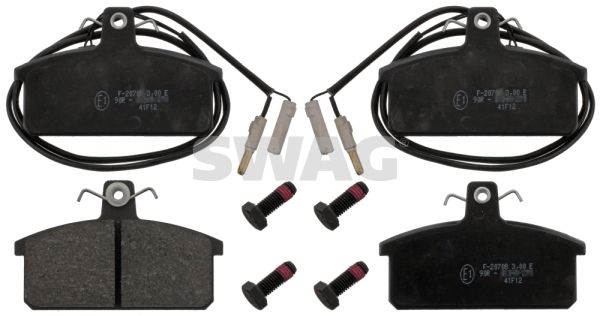 SWAG 72 11 6096 Brake Pad Set, disc brake