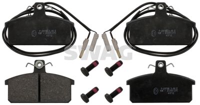 Brake Pad Set, disc brake SWAG 72 11 6096