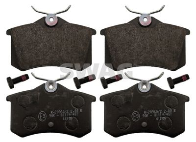 Brake Pad Set, disc brake SWAG 72 11 6099
