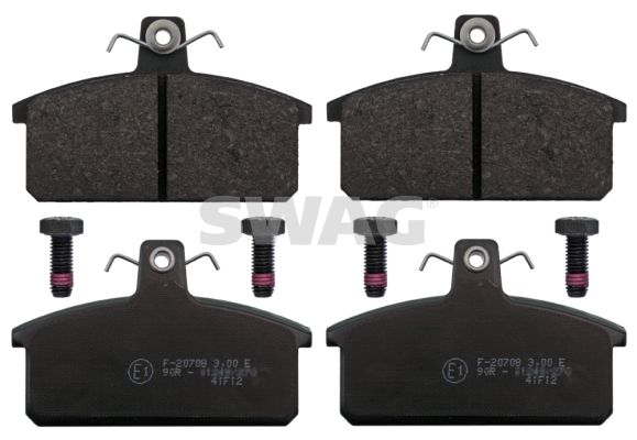 SWAG 72 11 6100 Brake Pad Set, disc brake