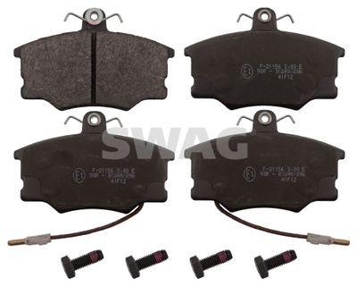 Brake Pad Set, disc brake SWAG 72 11 6105