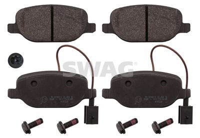Brake Pad Set, disc brake SWAG 74 11 6002