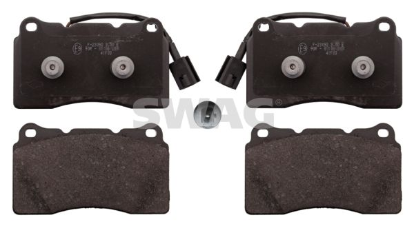 SWAG 74 11 6005 Brake Pad Set, disc brake