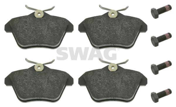 SWAG 74 91 6245 Brake Pad Set, disc brake