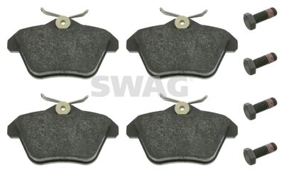 Brake Pad Set, disc brake SWAG 74 91 6245