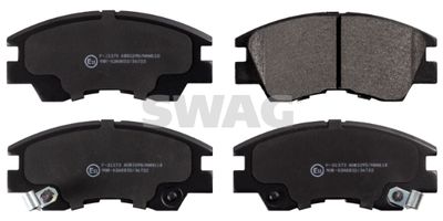 Brake Pad Set, disc brake SWAG 80 91 6128