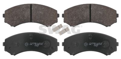 Brake Pad Set, disc brake SWAG 80 91 6582
