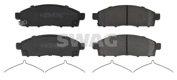 SWAG 80 91 6624 Brake Pad Set, disc brake