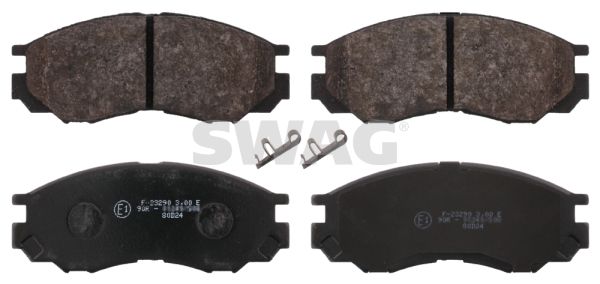 SWAG 80 91 6645 Brake Pad Set, disc brake