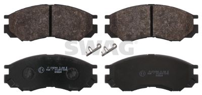 Brake Pad Set, disc brake SWAG 80 91 6645