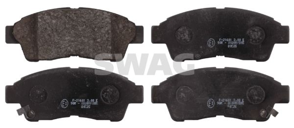 SWAG 81 91 6616 Brake Pad Set, disc brake
