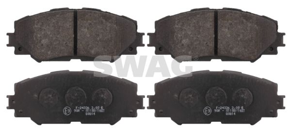 SWAG 81 91 6650 Brake Pad Set, disc brake